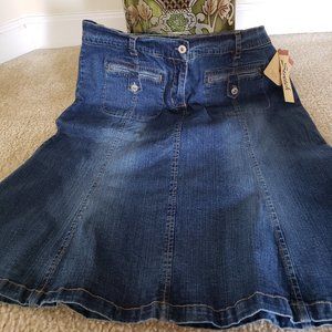 NEW:  Denim/Jean Skirt